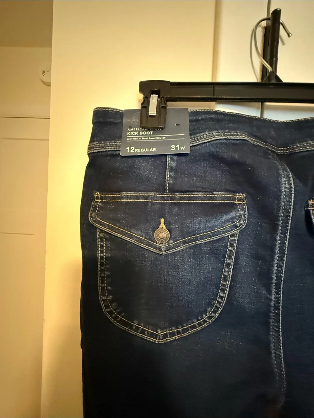 American Eagle Outfitters Dark Blue Flare Jeans